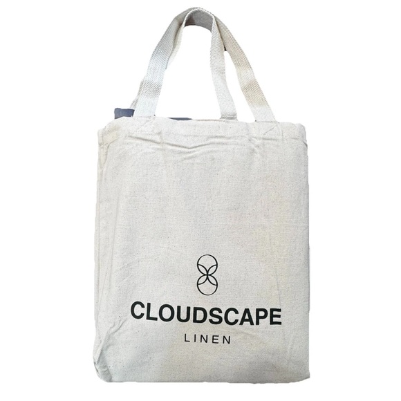 Cloudscape Linen Luxury Full Sheet Set 100% Egyptian Cotton 1000 Thread C. Gray - Picture 4 of 5